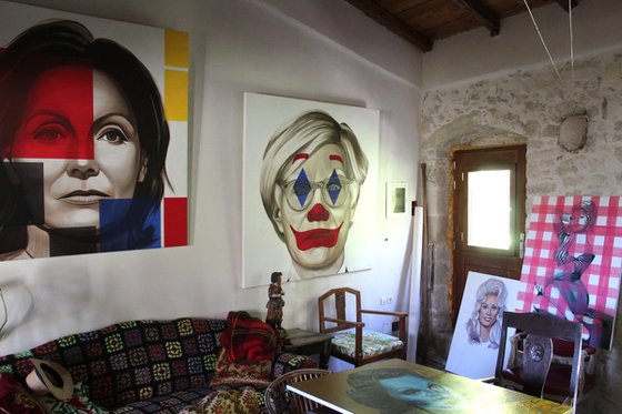 Warhol as the Joker