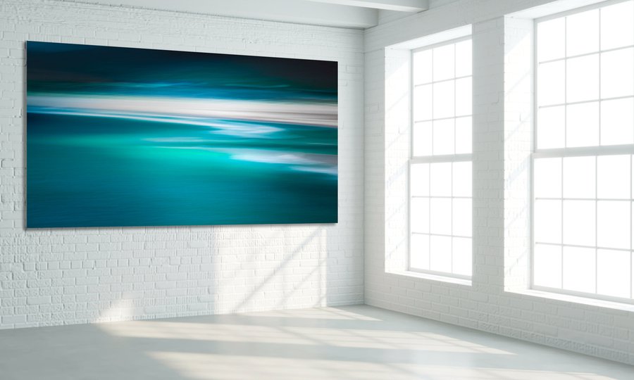 Teal Effusion - Panorama Photograph by Lynne Douglas | Artfinder