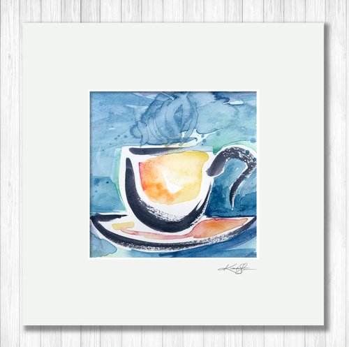 Coffee Dreams 17 - Painting by Kathy Morton Stanion by Kathy Morton Stanion