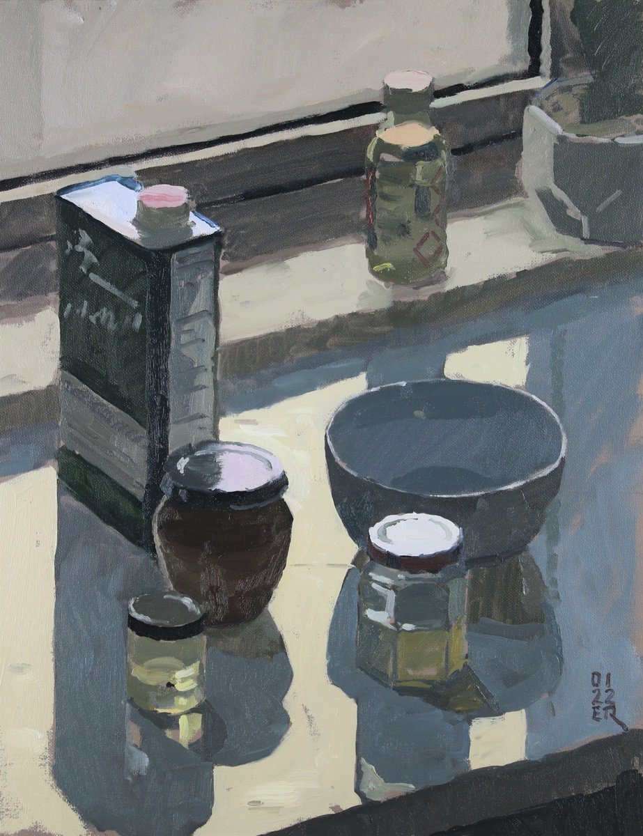 Warm Window Light in Studio by Elliot Roworth