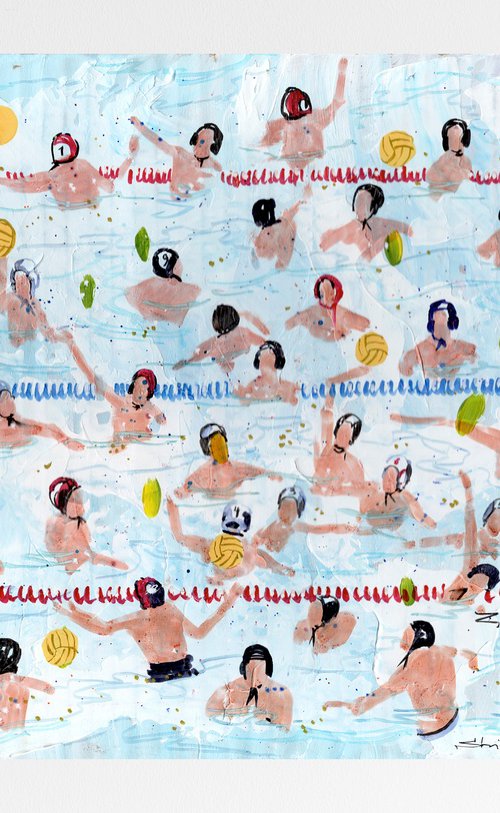 Swimmers by Bogdan Shiptenko