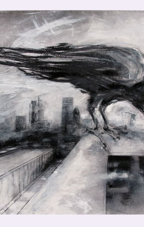Crow, Tate Modern, The City by John Sharp