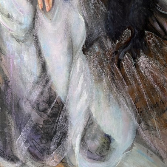 Swan. From the series Pushkin's Tales
