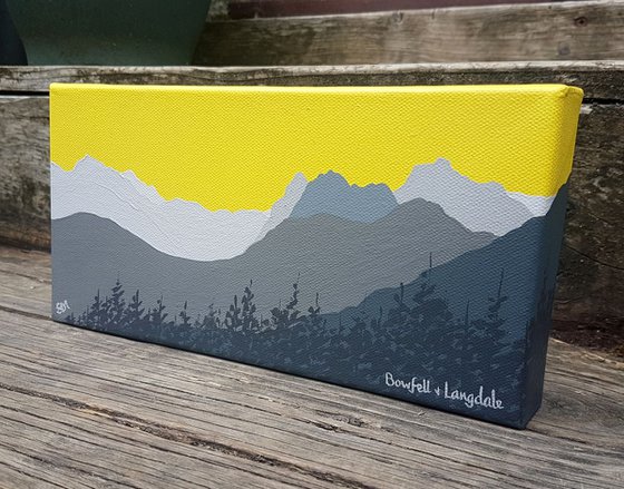 Bowfell & Langdale (Mini), The Lake District