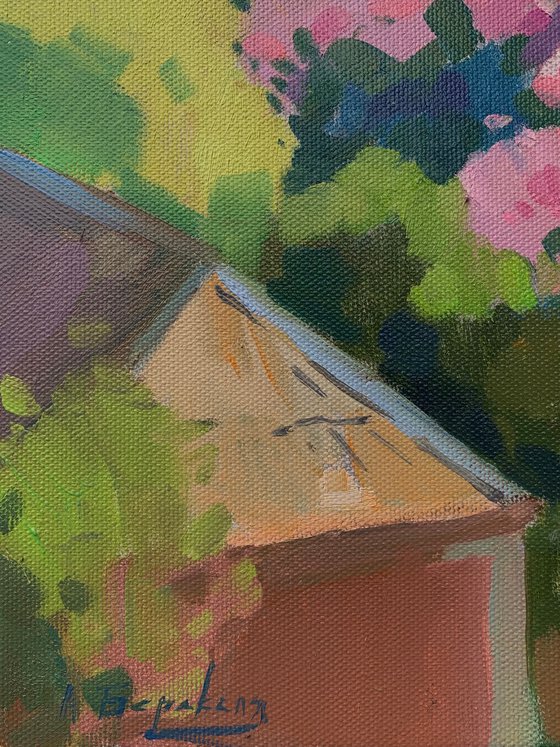 "Botanical Garden, Sunny Day"