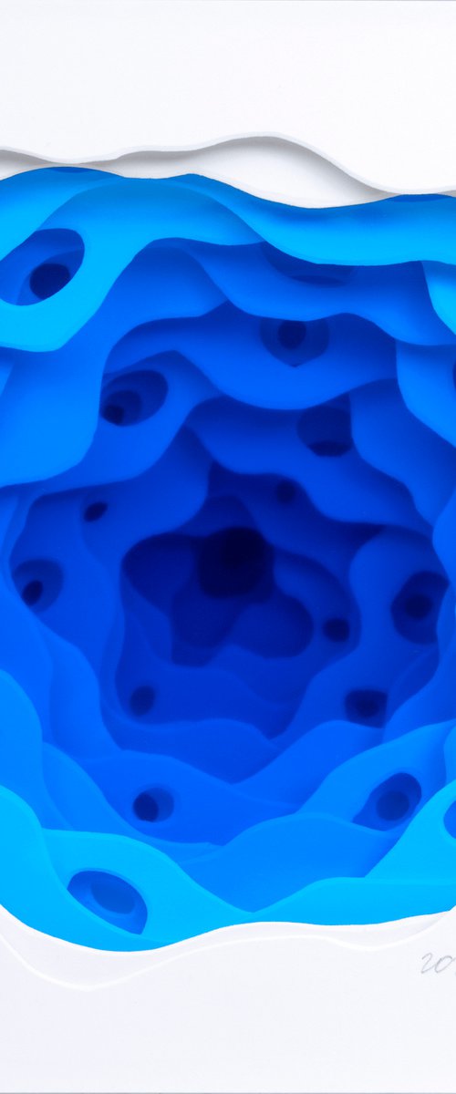 Blue Abyss by Olga Skorokhod