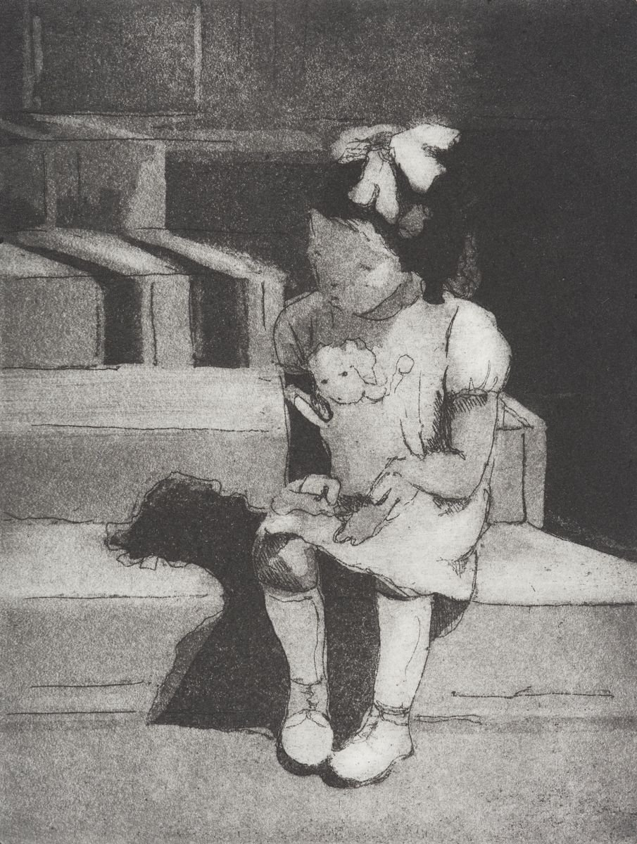 Waiting, 1941 by Rebecca Denton