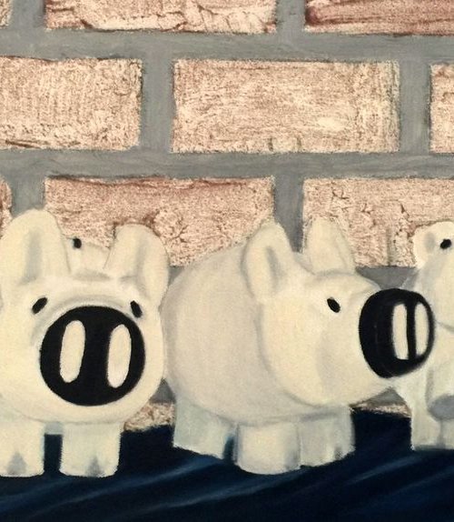 PIGGY BANKS by Leslie Dannenberg