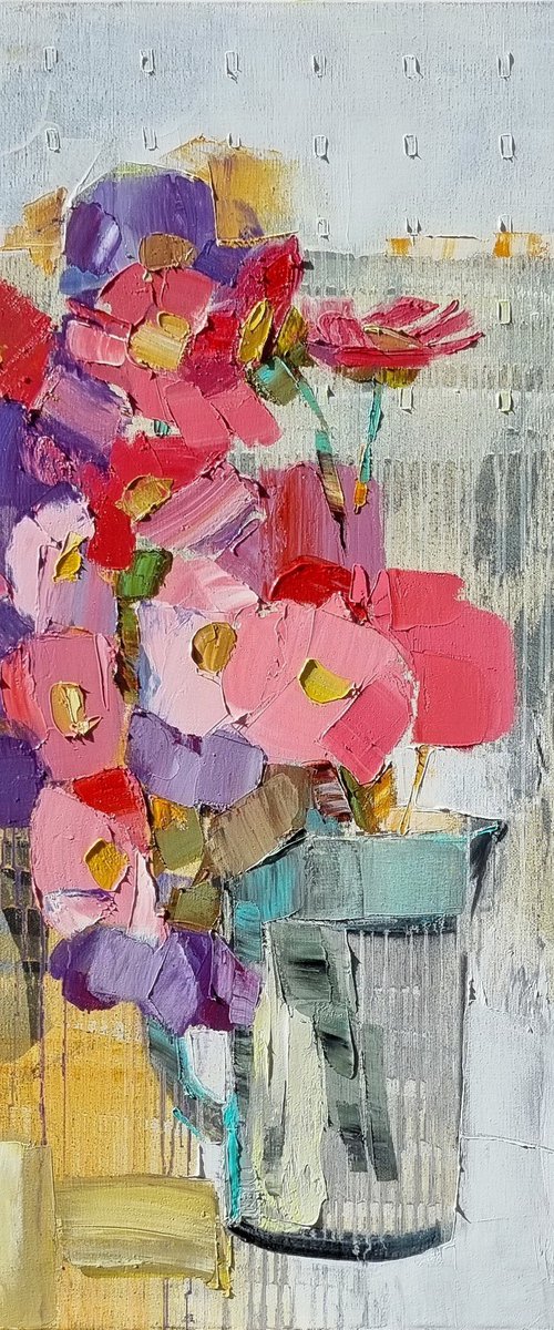 Bouquet of asters by Lesya Ros