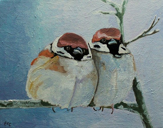 Cozy Sparrows