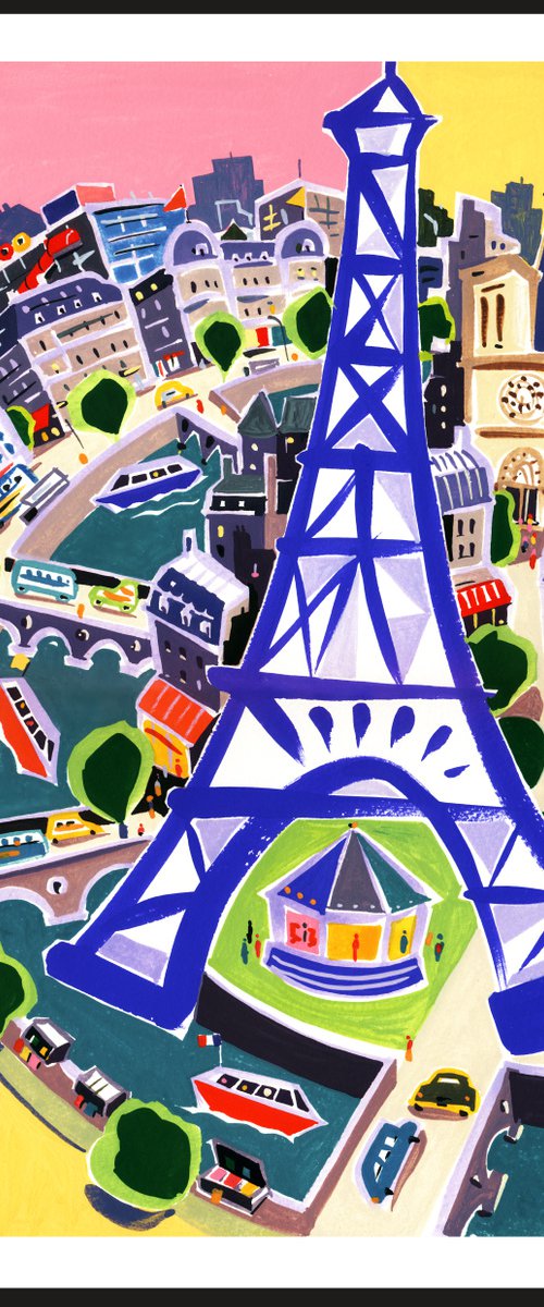 PARIS_Eiffel_tower by André Baldet
