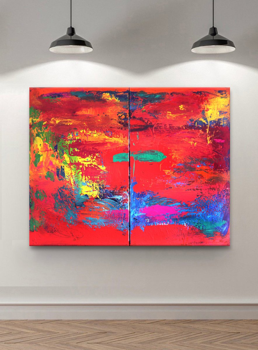 -Lose Control-(Teddy Swims) By Veljko Martinovic, 59 X 47, Artwork For Sale On Artfinder