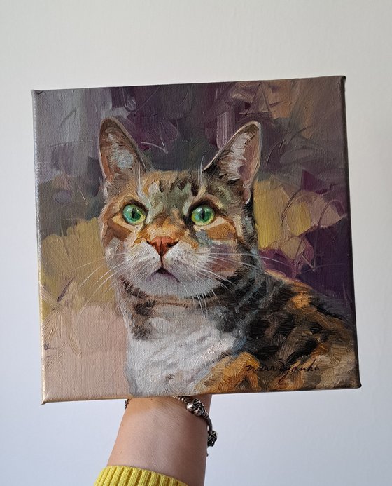 Custom cat portrait
