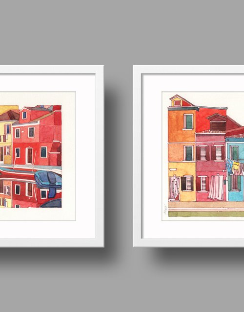Watercolor Set I by Daria Maier