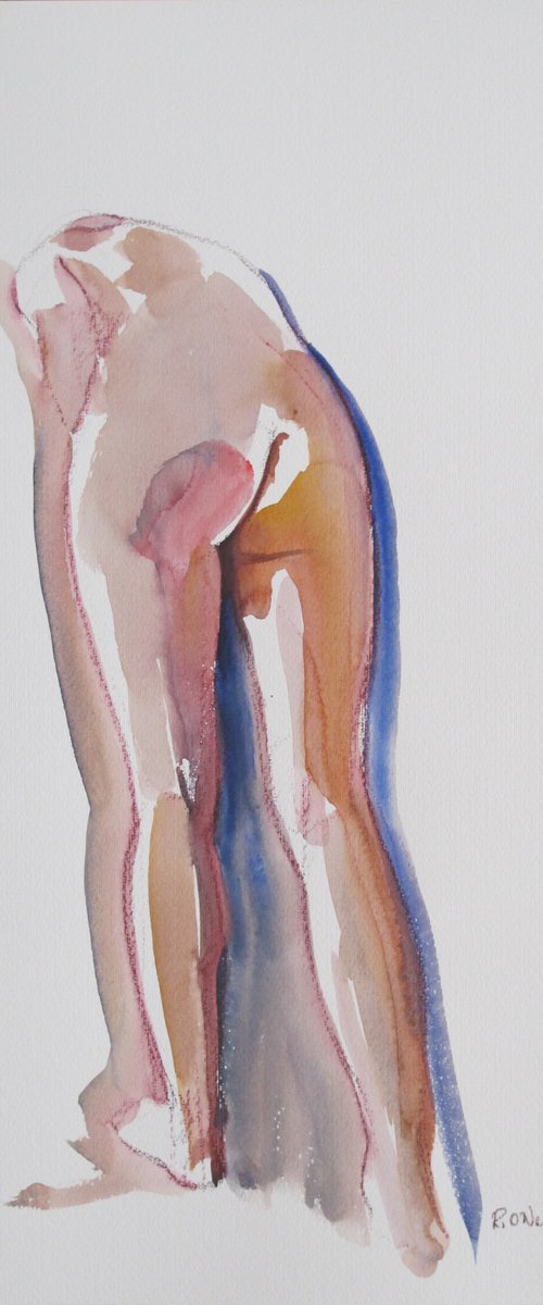 Standing female nude by Rory O’Neill