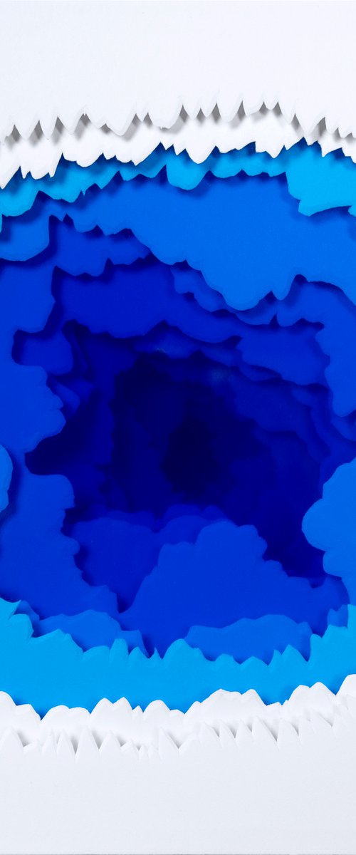 Blue Portal II by Olga Skorokhod