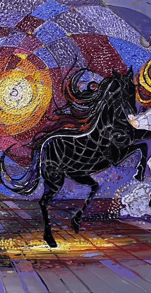 The Horses Dance by Ruzanna Melqumian