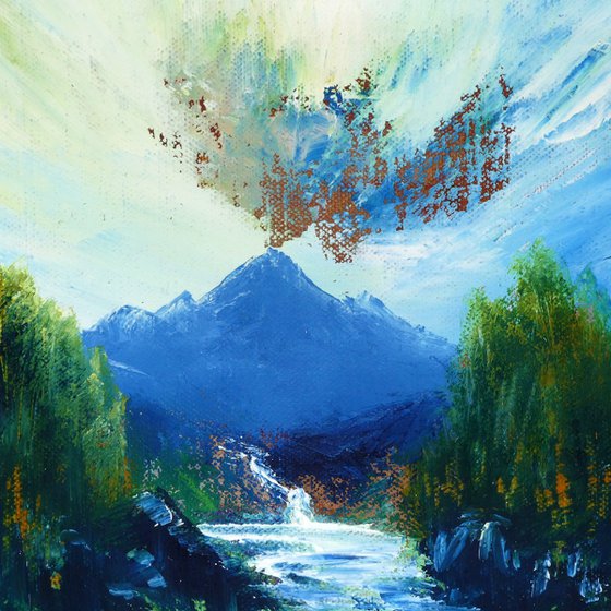 high Mountain gorge