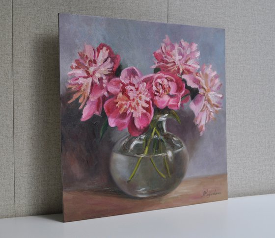 Bouquet of peonies