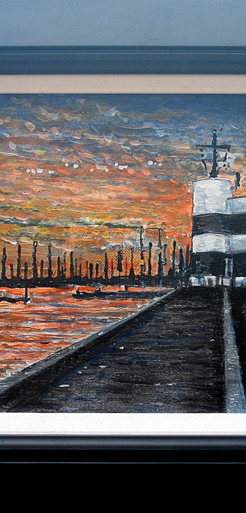Warsash Sunset by Paul J Best