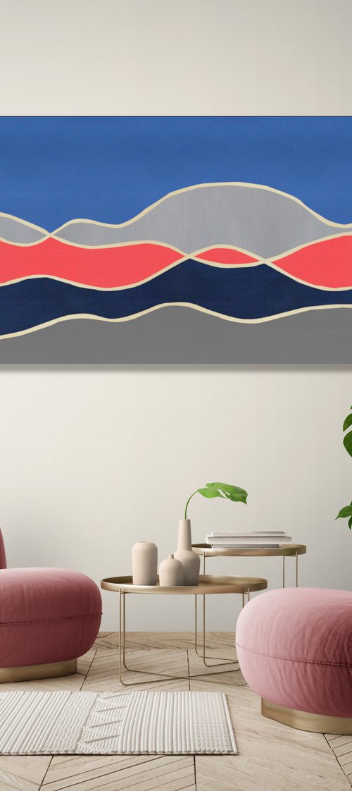 Abstract Landscape #23 by Marina Krylova