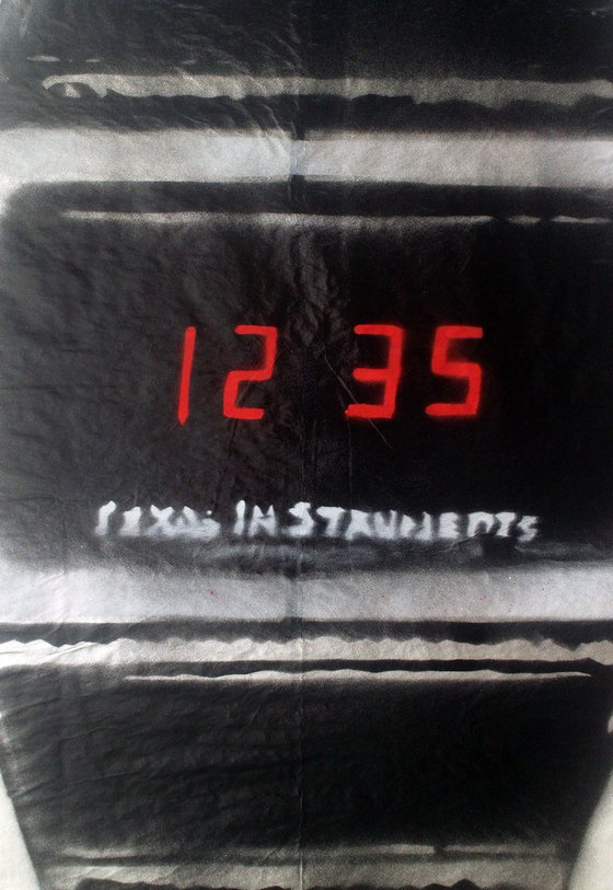 Cheap digital watch. (tel)