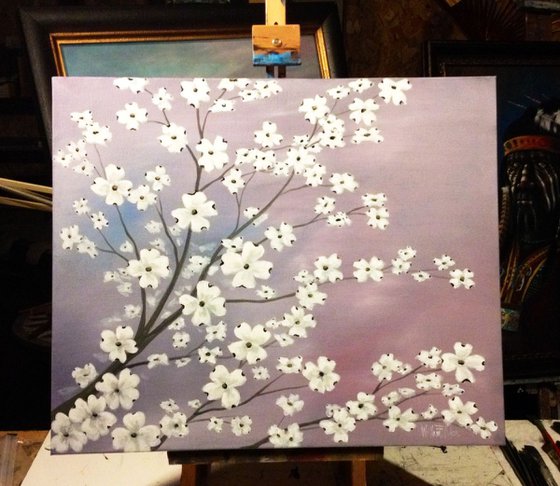 "Lavender and Dogwood"