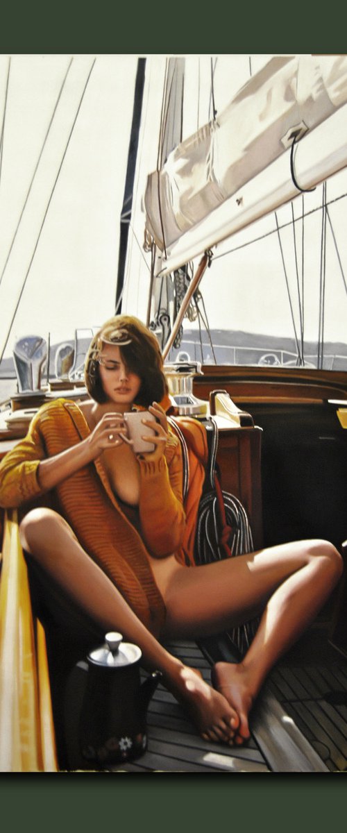 Tea time , Commissioned artwork by Valeri Tsvetkov