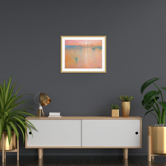 Misty Sunrise At Tower Bridge