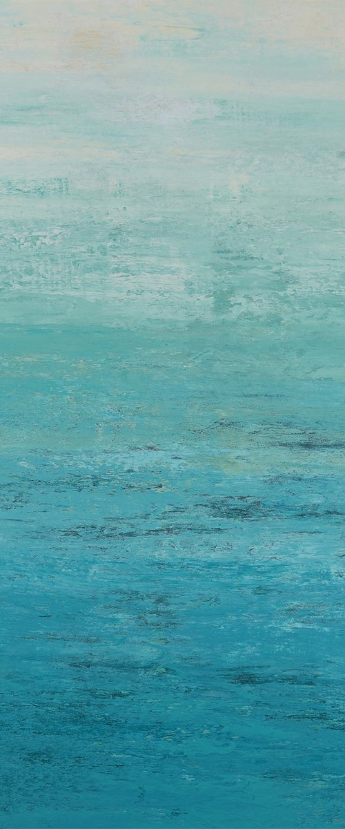 Shoreline - Abstract Seascape by Suzanne Vaughan