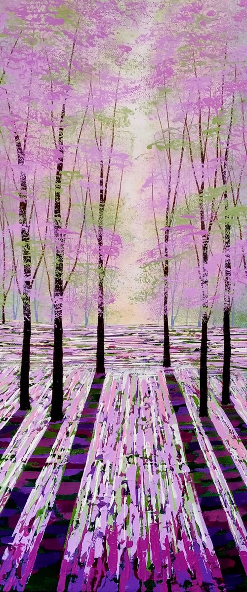 Rose Petal Wood by Amanda Horvath