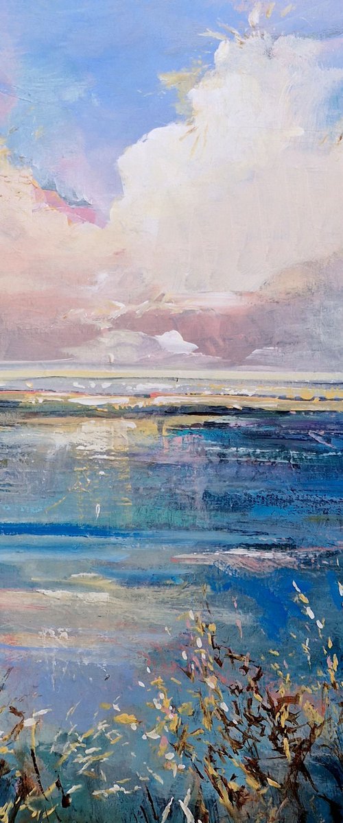 At the lake by Irina Laube