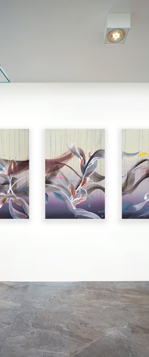 The Rainmaker Triptych by Novi Lim