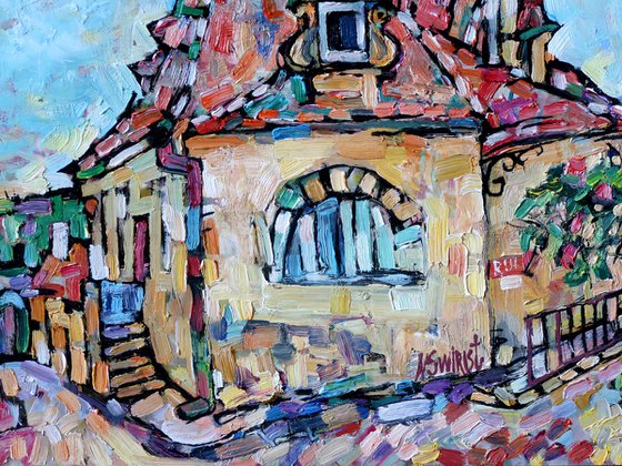 “The Street and the Rose Bush”