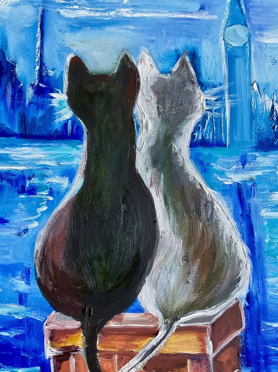 Cats in London.