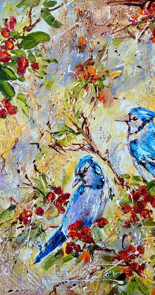 Blue Jays by Diana Malivani
