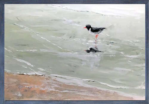 'Reflected Oyster Catcher' by Bill McArthur