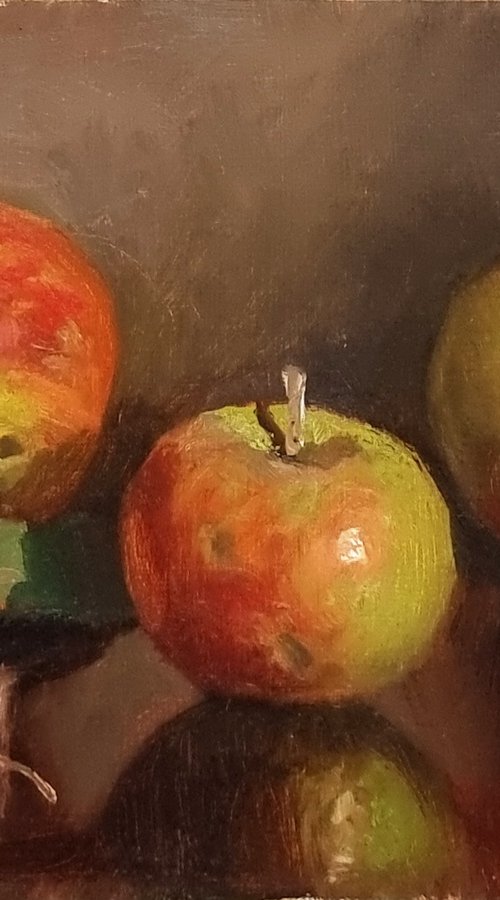 Three Apples by Pascal Giroud