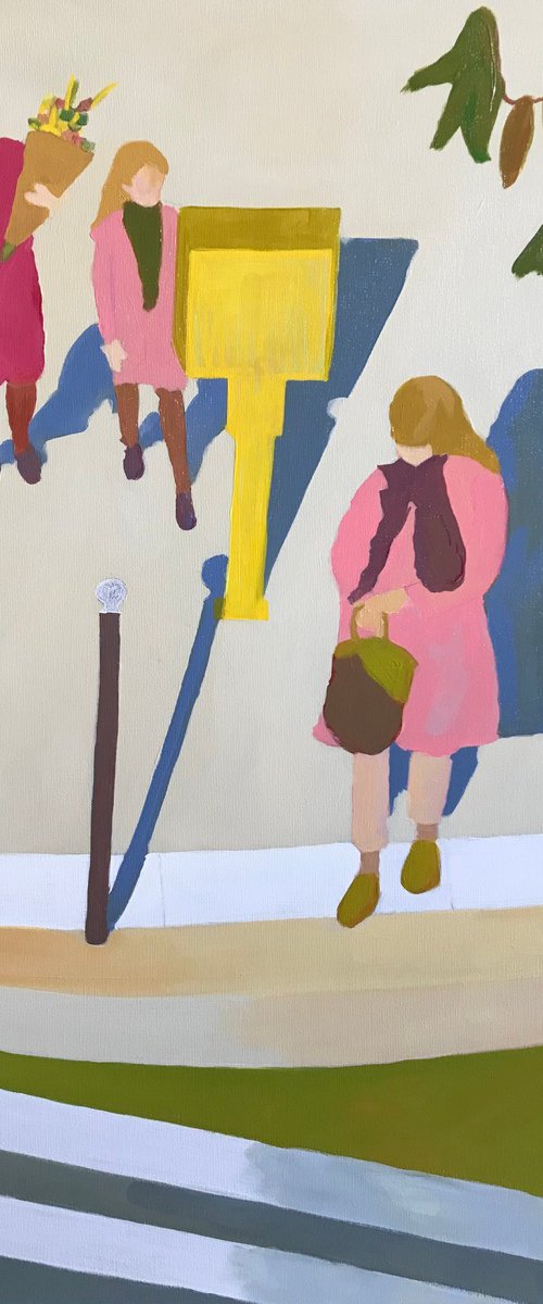 Sunday shadows by Sophie HORS