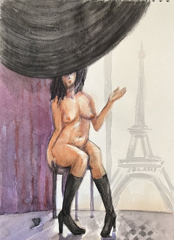 La parisienne with coffee