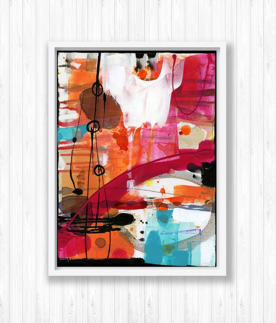 Enjoy Life 13  - Abstract Painting  by Kathy Morton Stanion