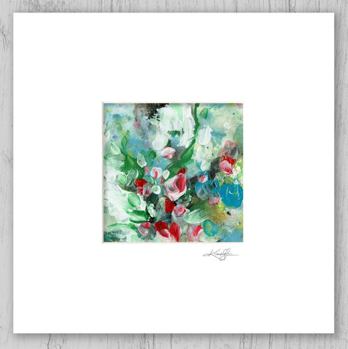 Among The Blooms 31 - Floral Abstract Painting by Kathy Morton Stanion by Kathy Morton Stanion