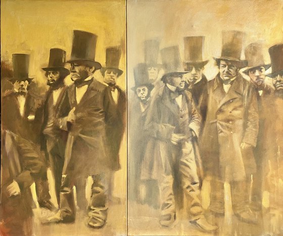 Brunel with his Investors