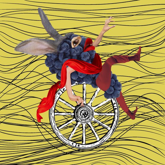 Wheel/collage