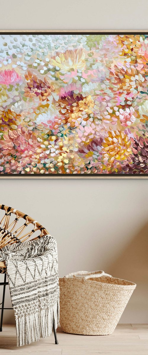 Blossoms of Golden Light by Theo Papathomas