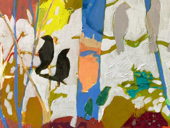 All The Birds In A Winter White