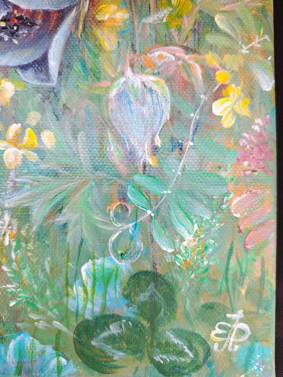 Author's artwork "Where Flowers Whisper"