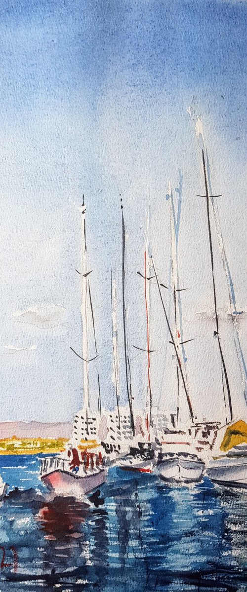 Yachts by Leonid Kirnus