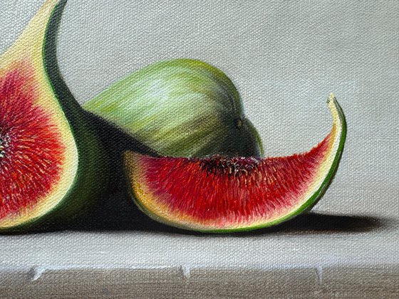 Green Figs 12x16in