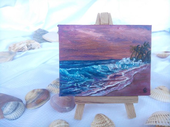 Miniature #006 - Easel included